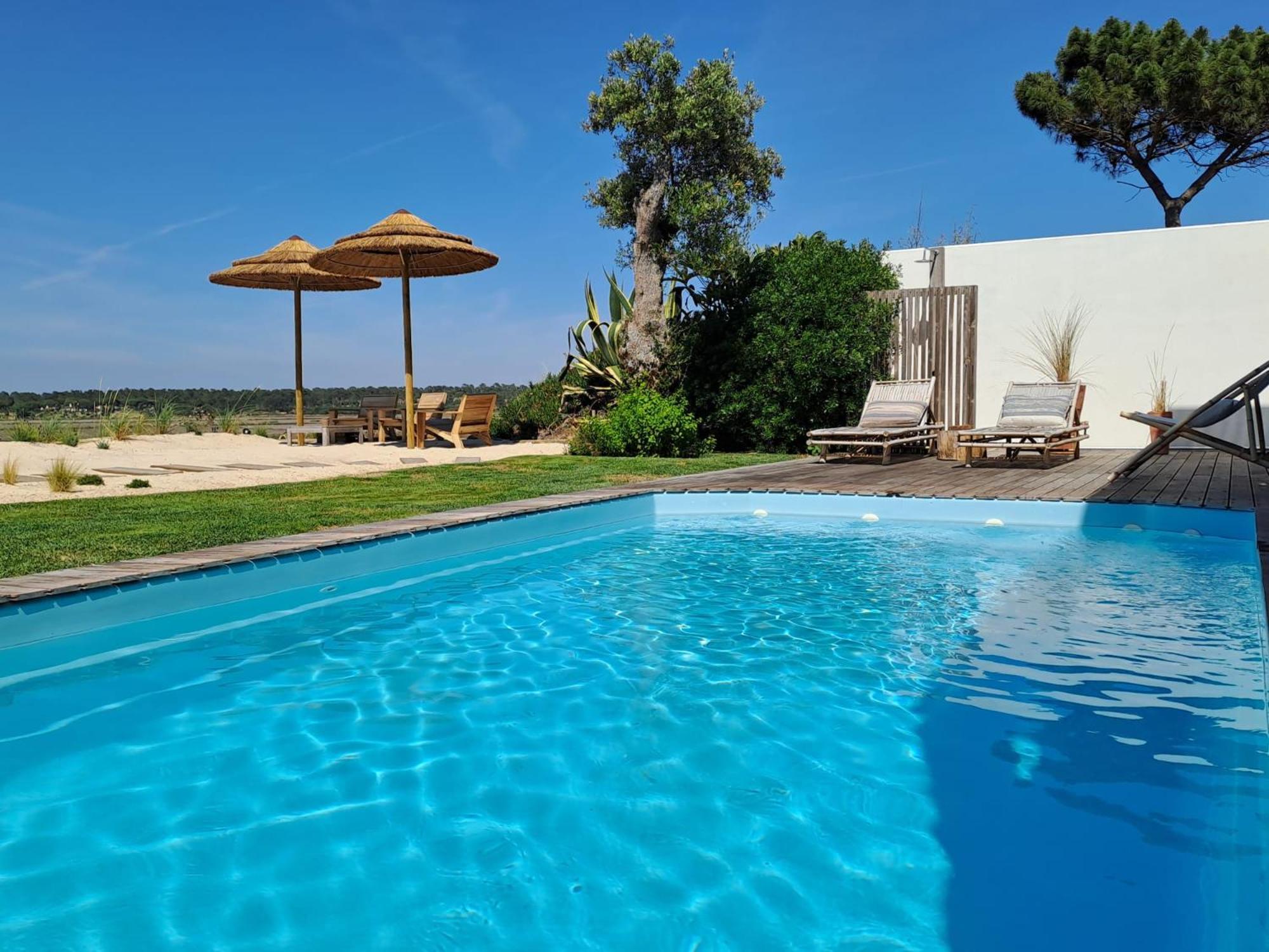 Casa Atlantico Carvalhal Comporta, Apartamento Piscina Aquecida エクステリア 写真